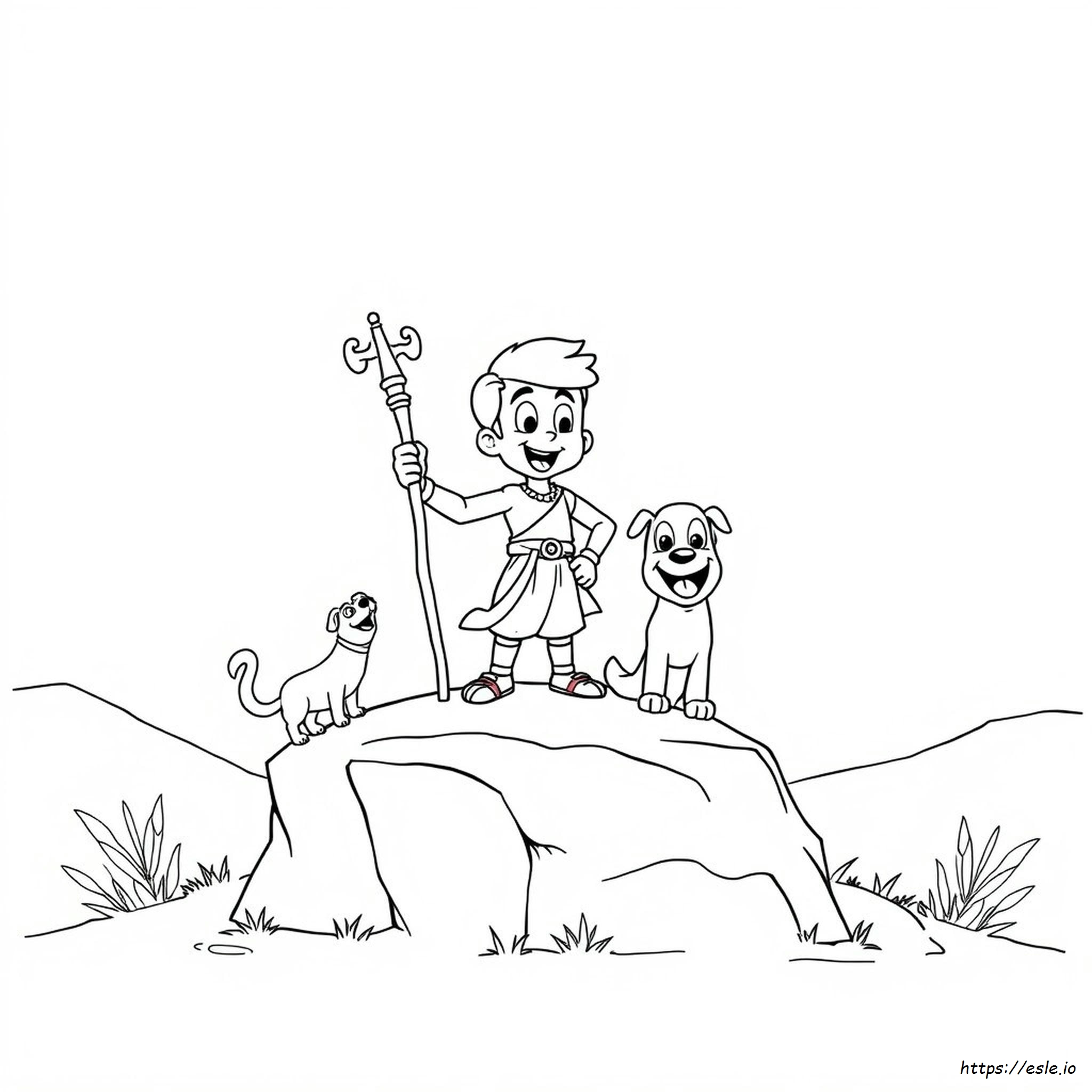 Chota Bheem Coloring Pages - Free Printable