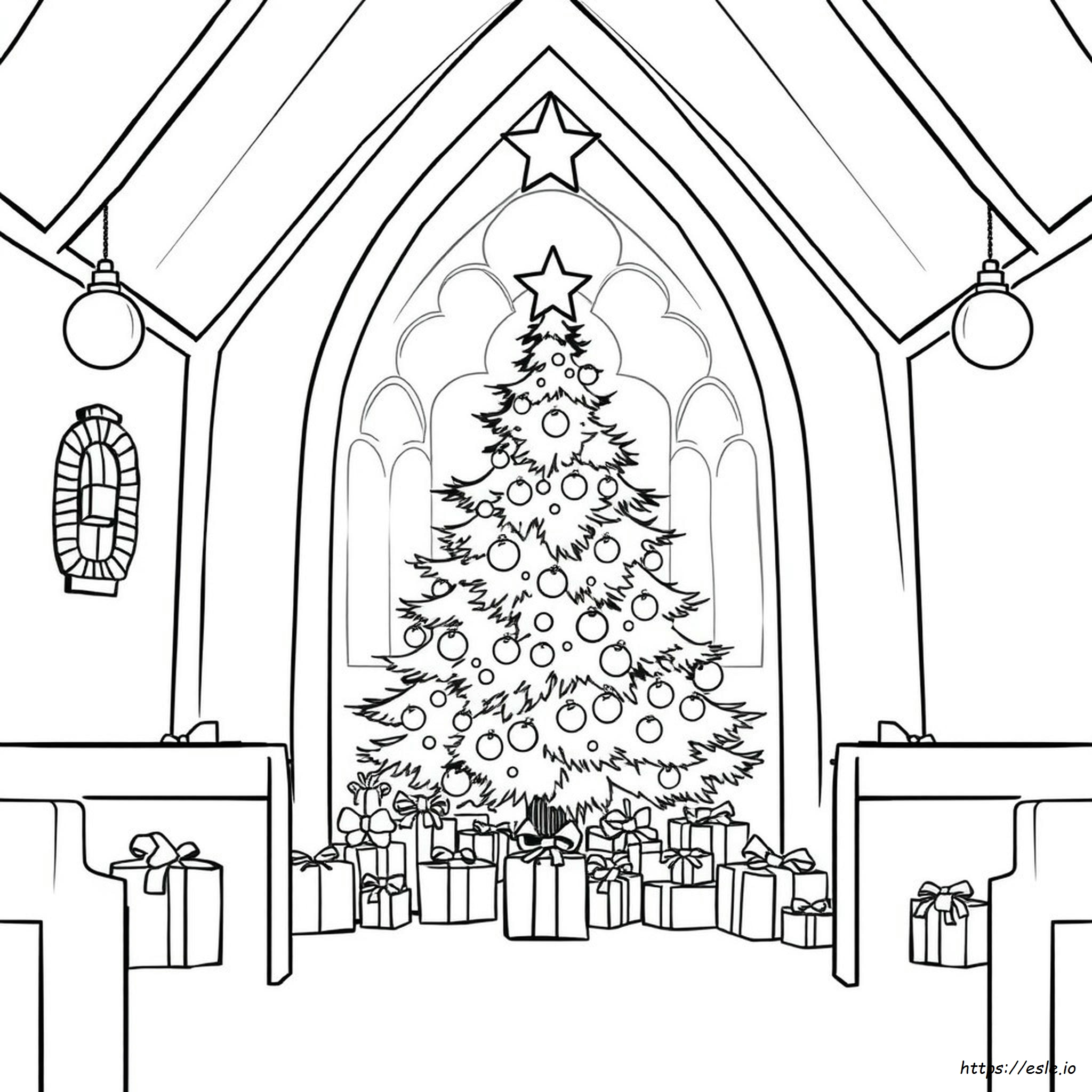 Lembar Mewarnai Natal Untuk Gereja