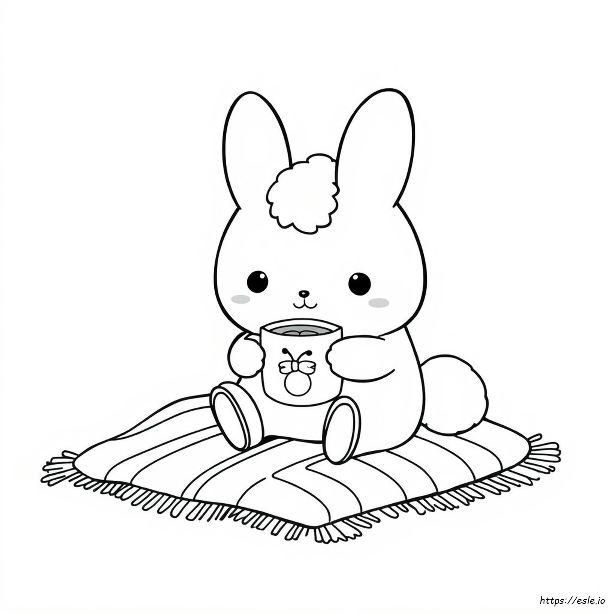Cinnamoroll Sanrio Coloring Pages