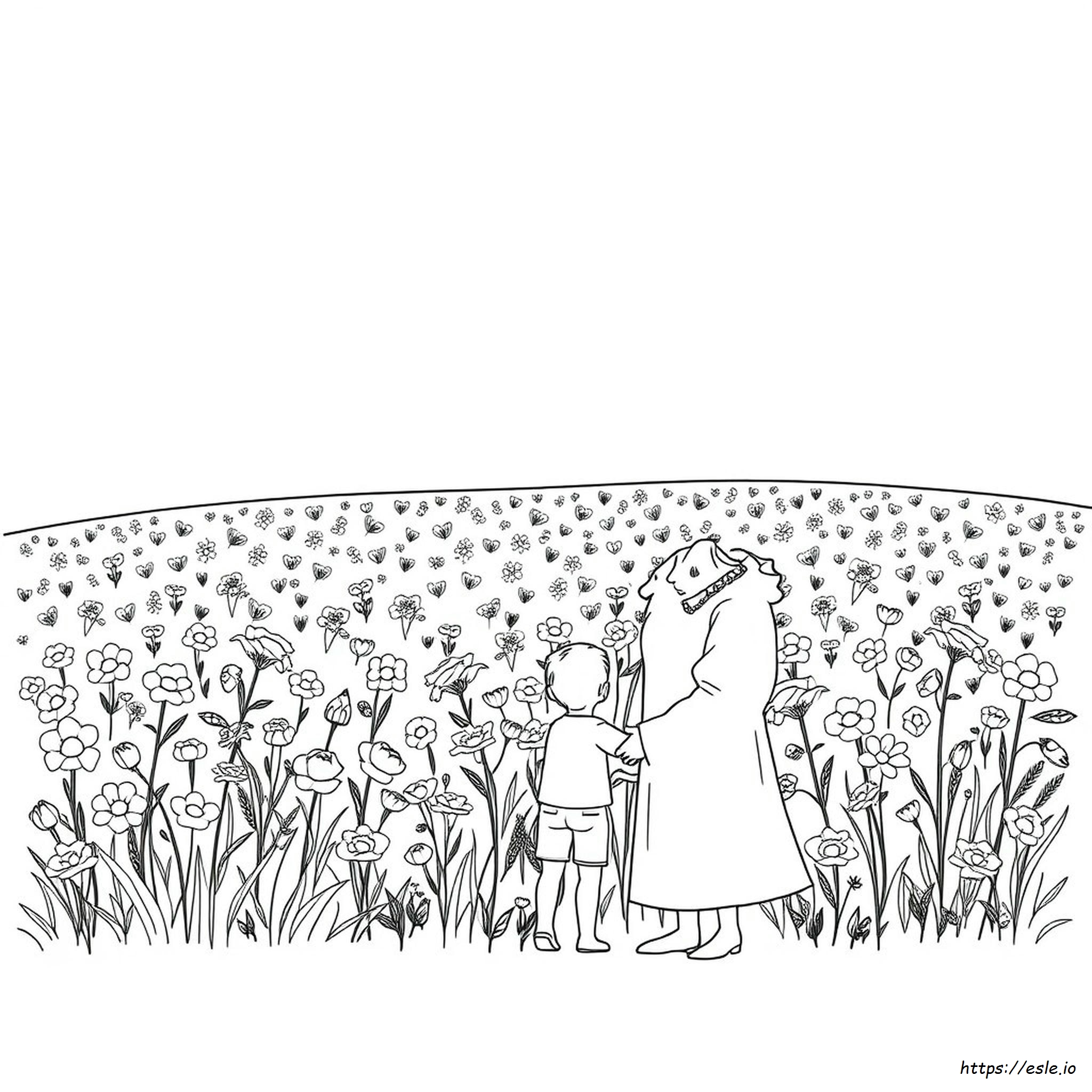 Coloriage Maman
