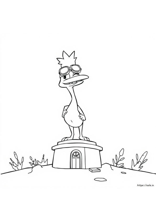 Fineasz I Ferb Pepe Pan Dziobak Kolorowanka