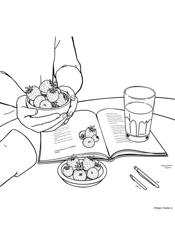 Nutrition Coloring Pages