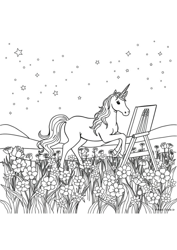 Fantasy Art Coloring Pages For Adults
