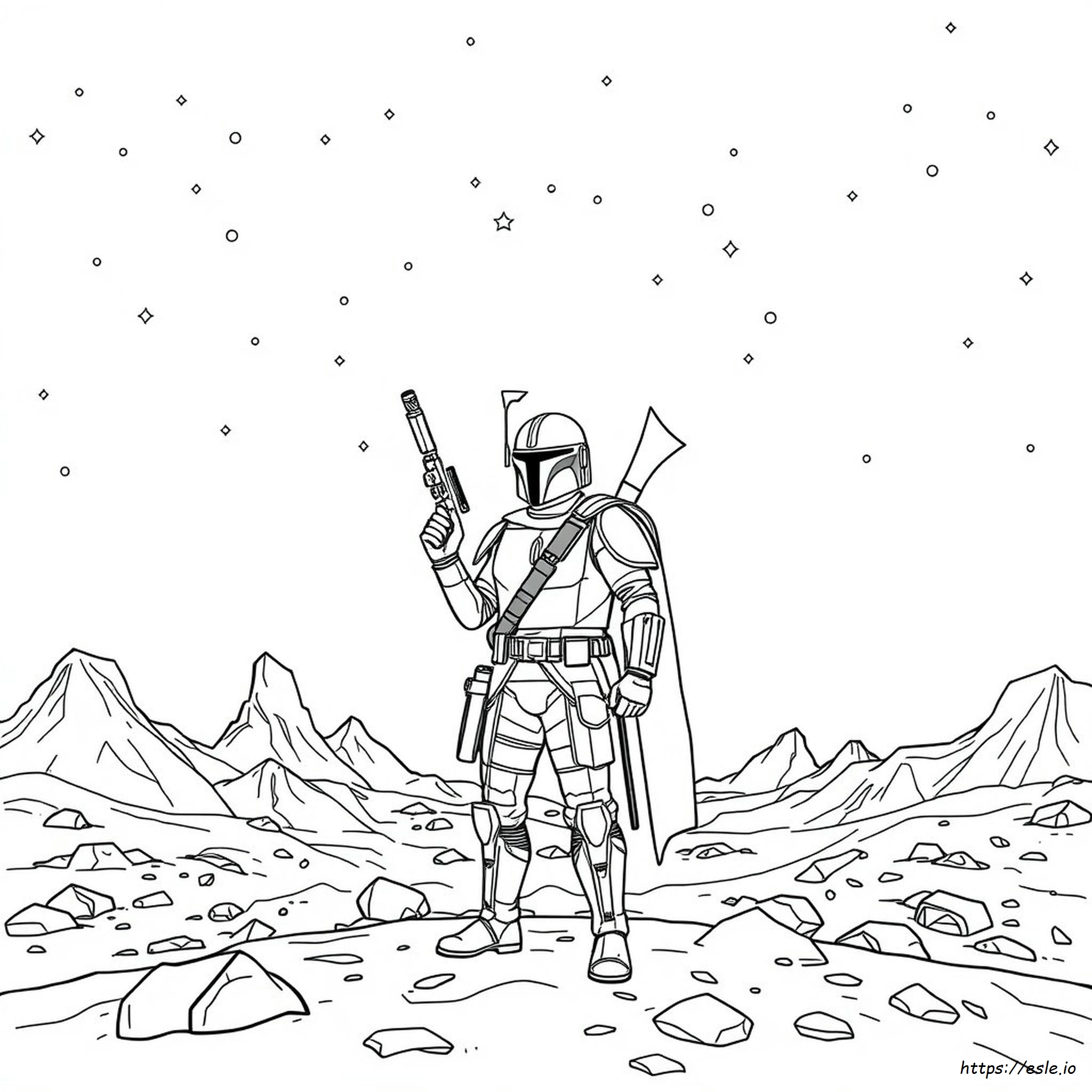 Mandalorian Coloring Pages Pdf