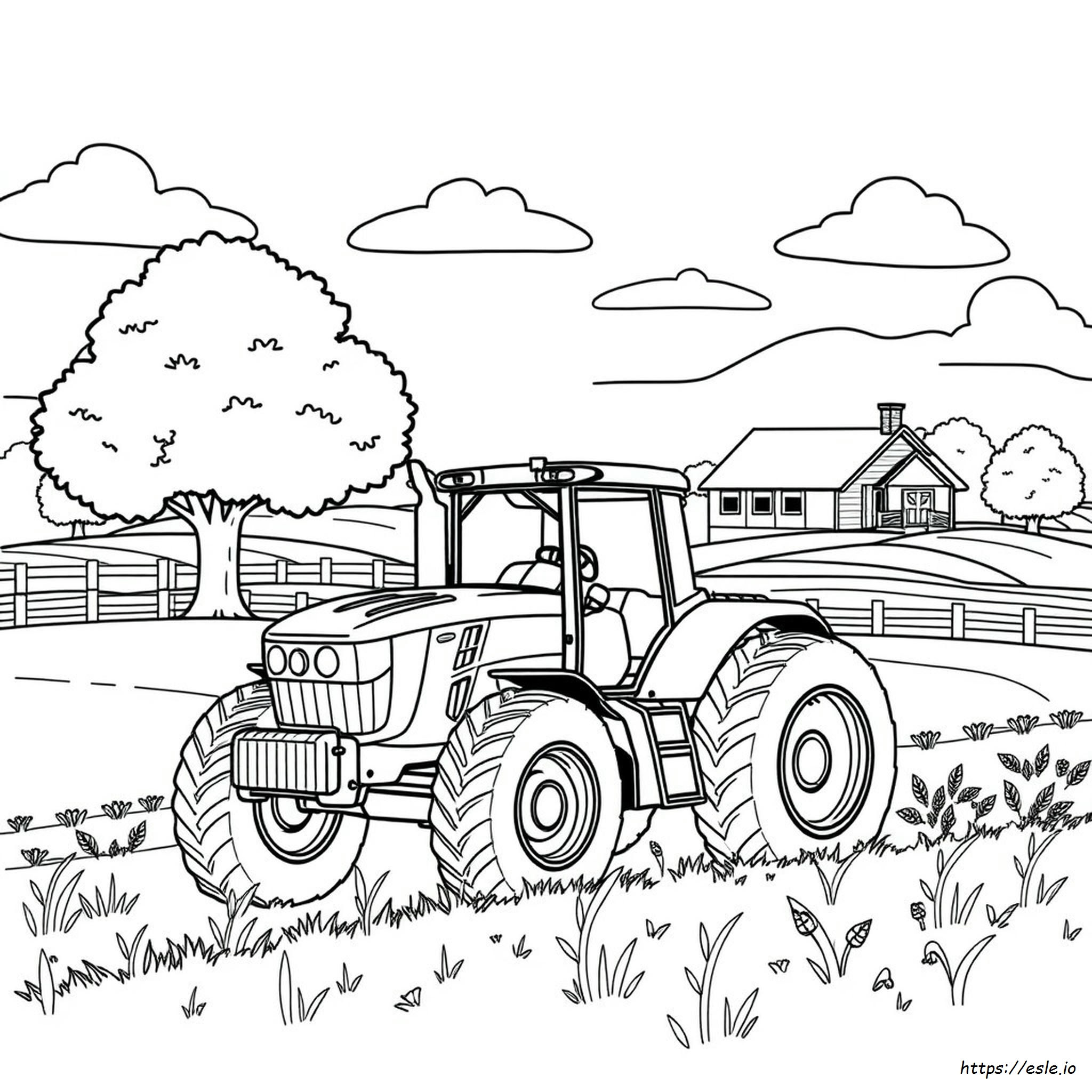 Libro Da Colorare John Deere