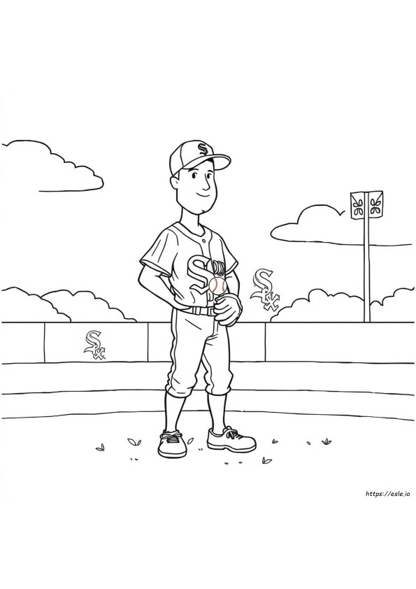 Chicago White Sox Coloring Pages