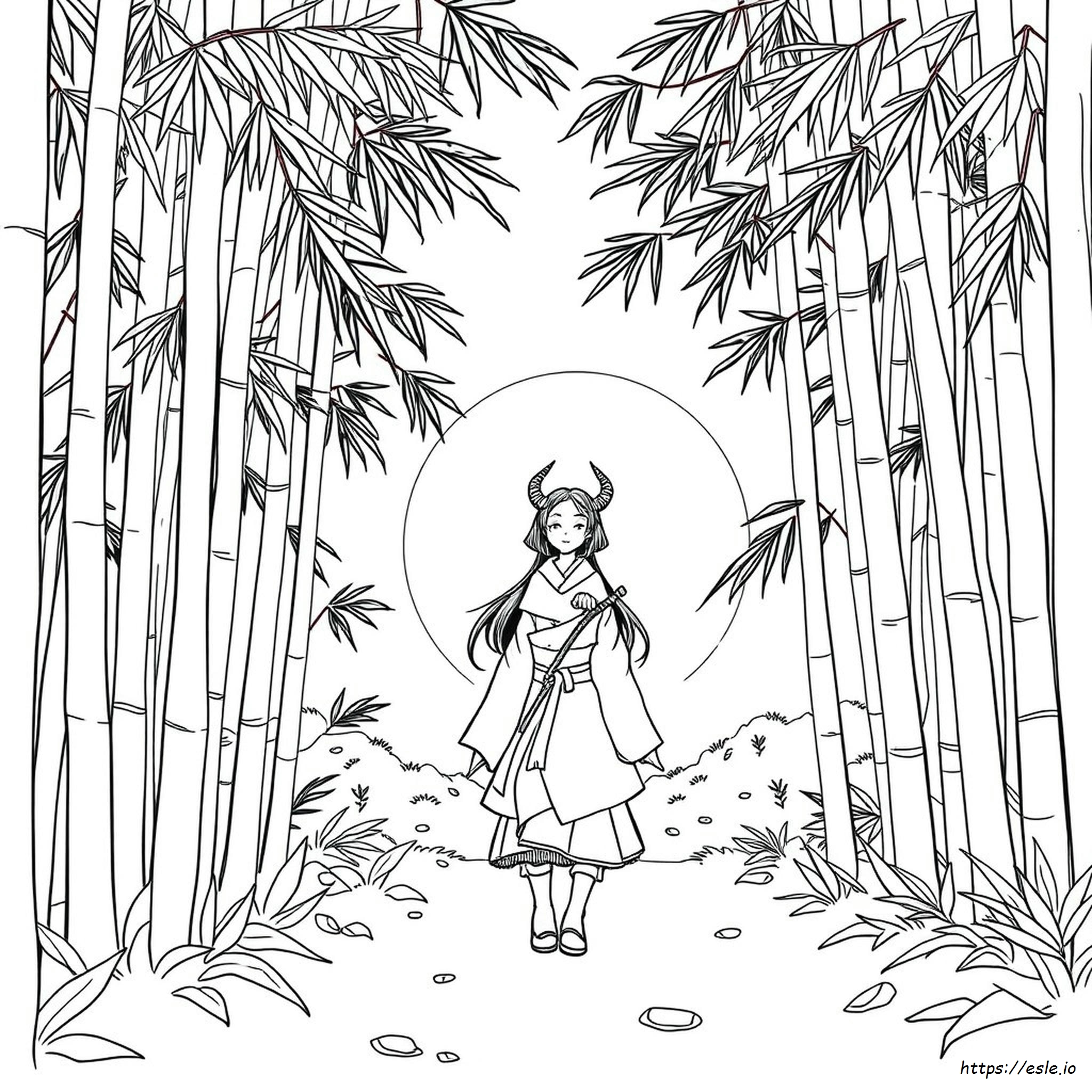 Nezuko Shinobu Demon Slayer Coloring Pages