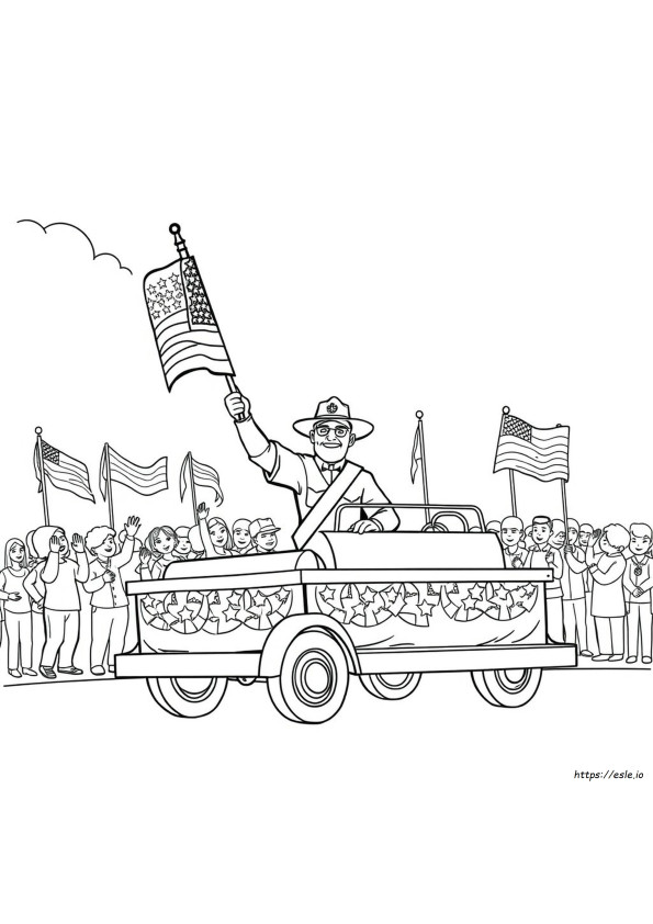 Disegni Da Colorare Per Il Giorno Dei Veterani Da Stampare