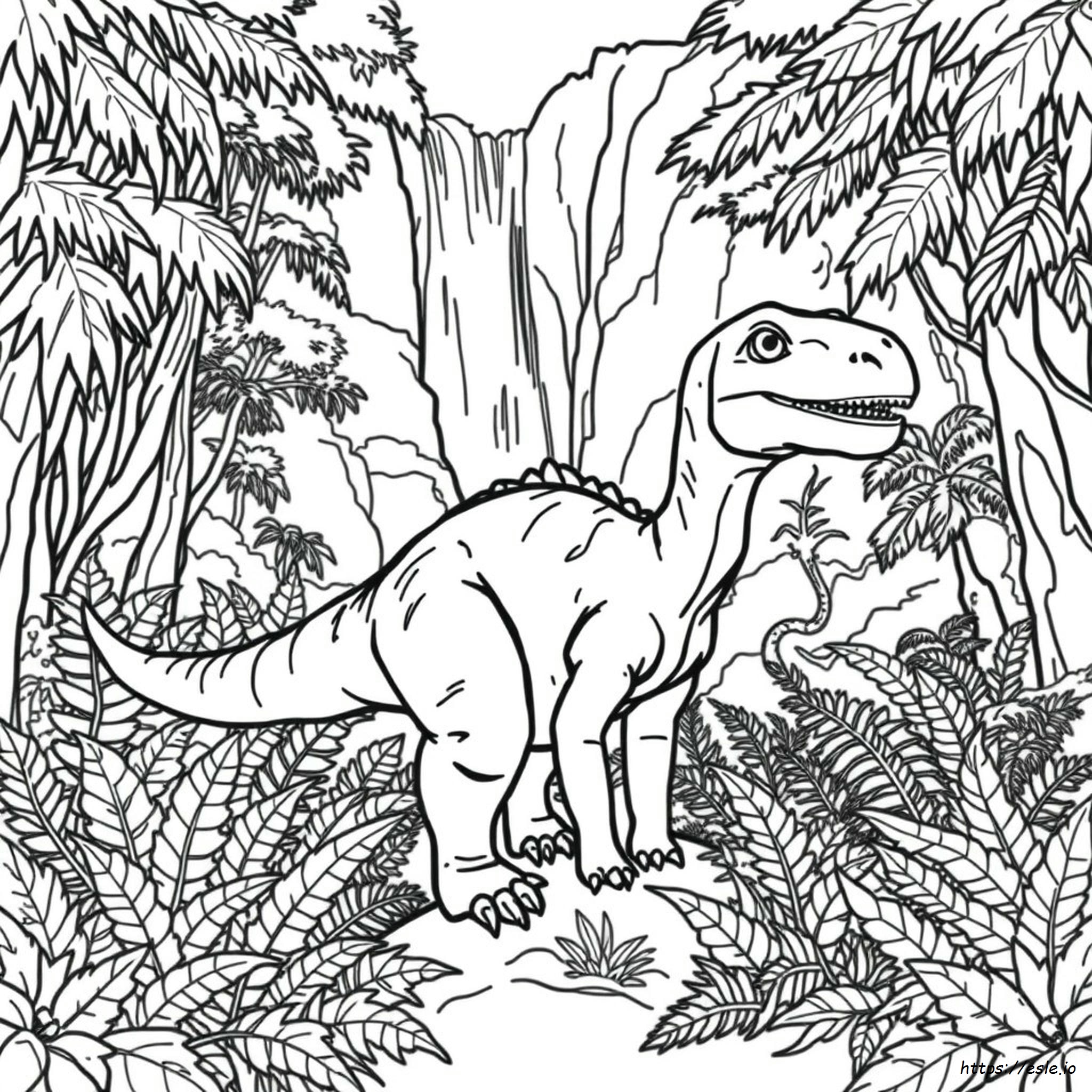 Kolorowanki Do Druku Realistyczne Dinozaury
