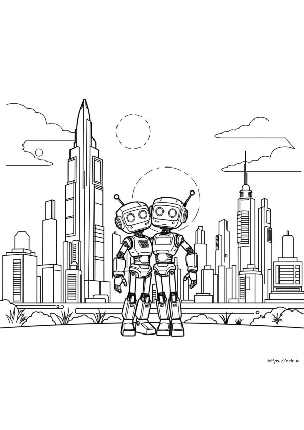 Robo Kombo Boyama Sayfaları