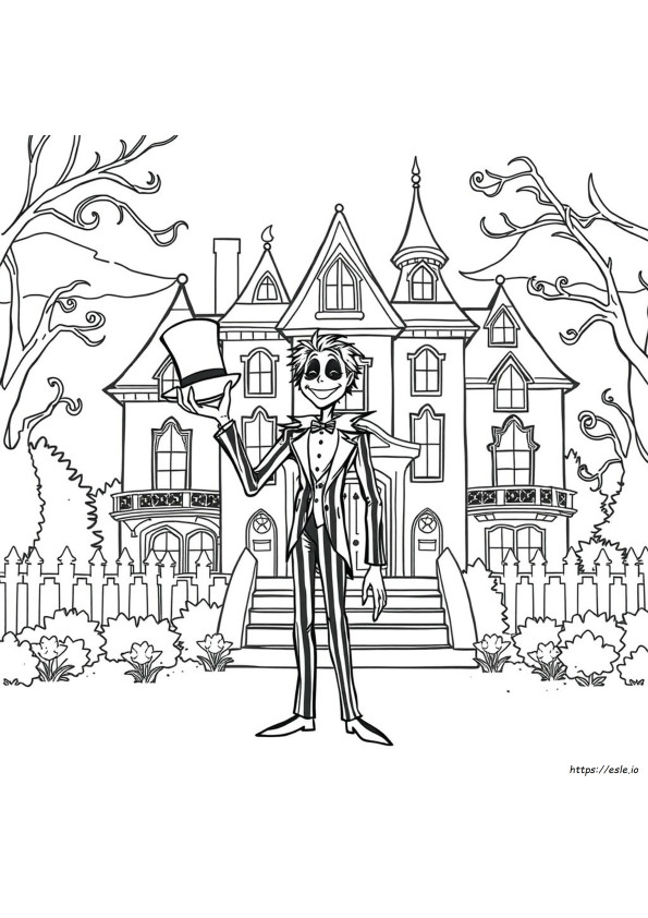 Beetlejuice Ausmalbilder