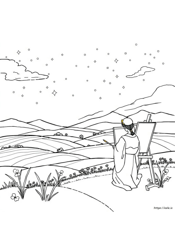Gyomei Himejima Coloring Pages