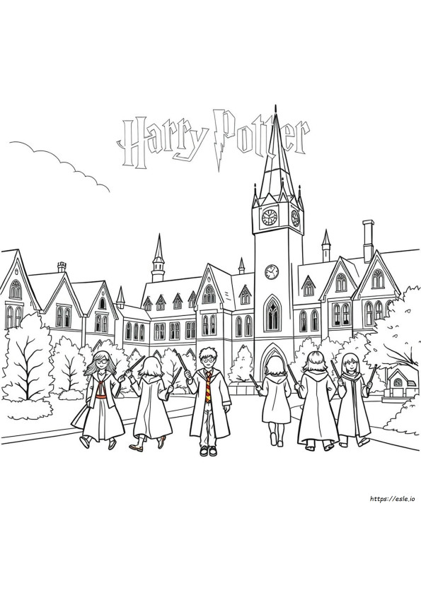 Harry Potter Free Printables Coloring