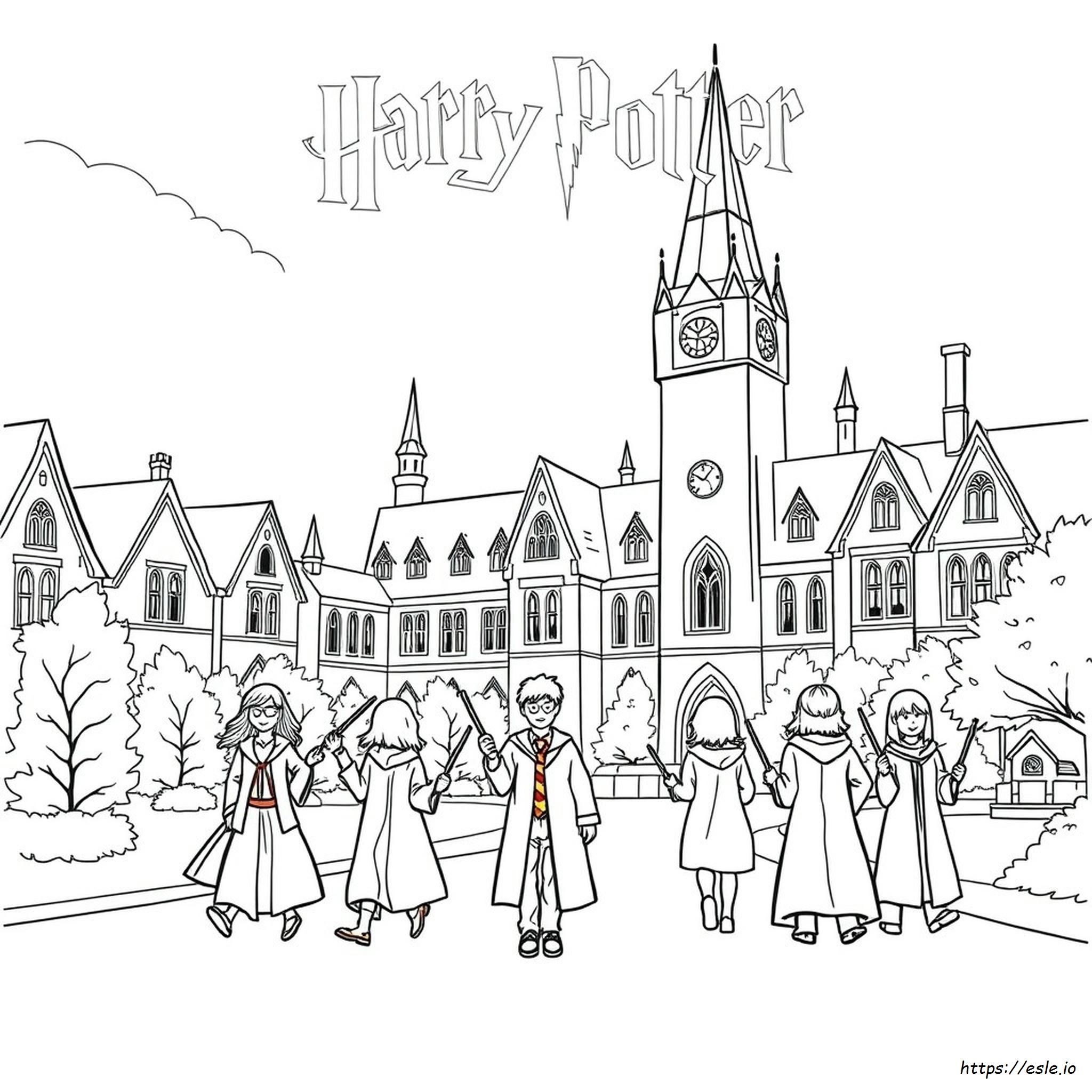 Harry Potter Free Printable Coloring Pages