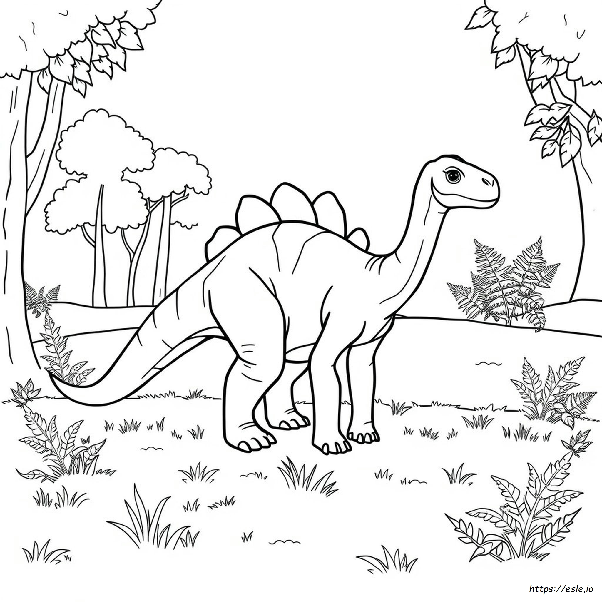 Parasaurolophus Ausmalbild Zum Ausdrucken