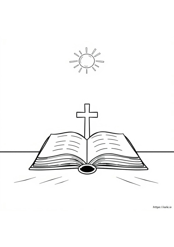 Glory Be To The Father Prayer Coloring Page