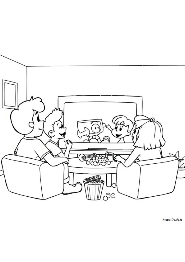 Páginas Para Colorear De Nickelodeon De Los 90