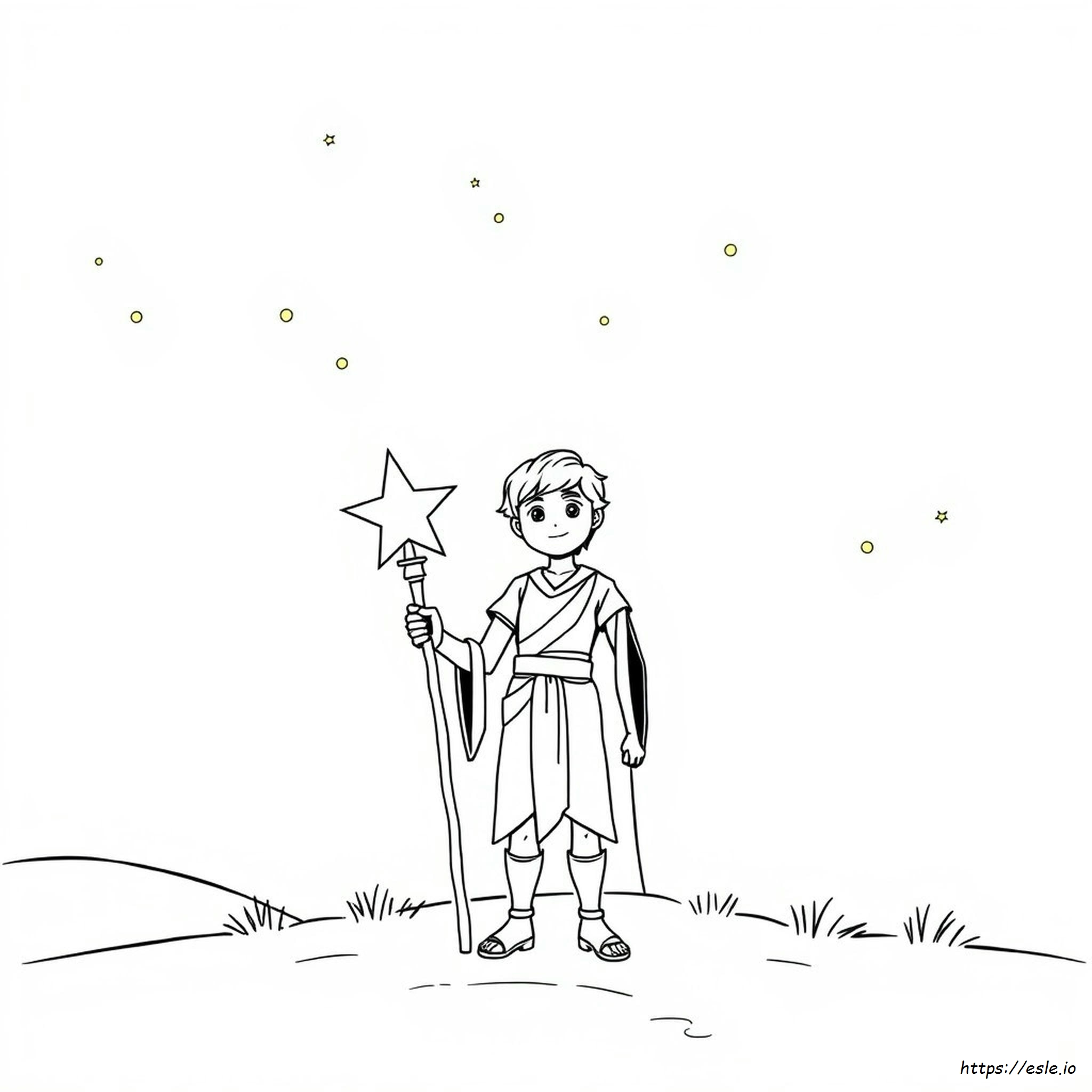 Ezra Coloring Page