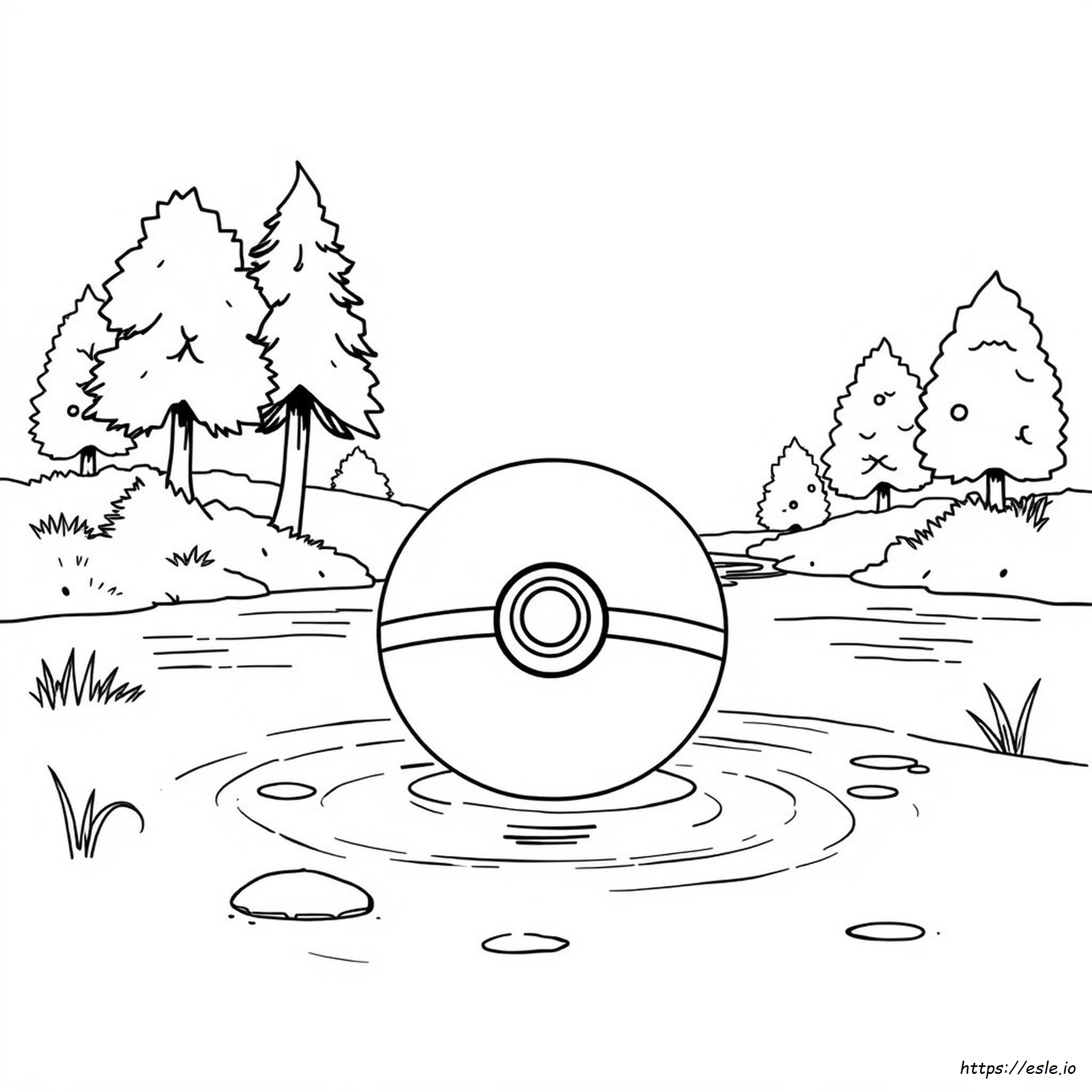 Pokemon Mindfulness Colouring Page - Free Printable