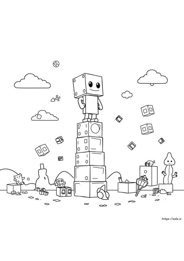 Lankybox Coloring Pages Free