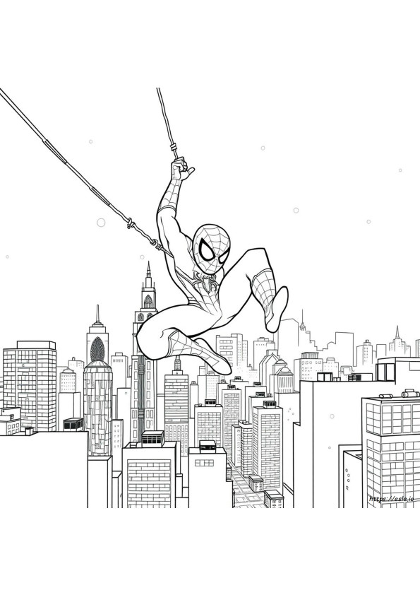 Peter Parker De Colorat