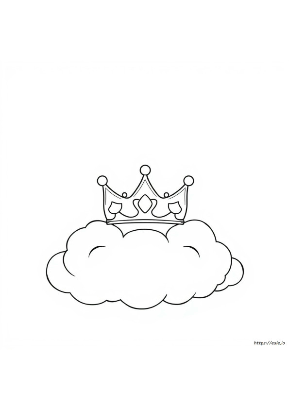 Gambar Mewarnai Mahkota