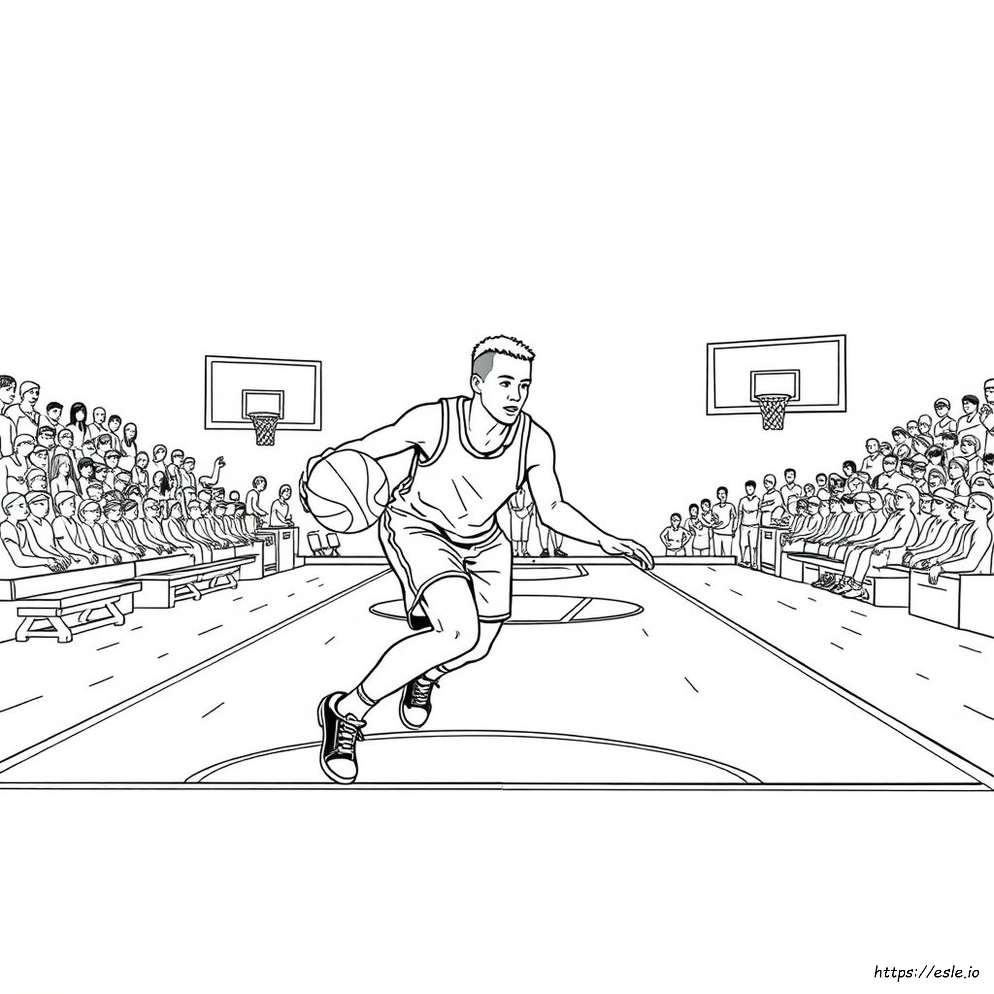 Disegni Da Colorare Ncaa Basket