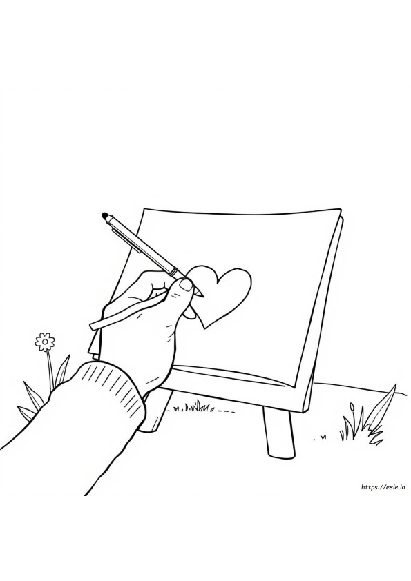 ぬりえの下絵