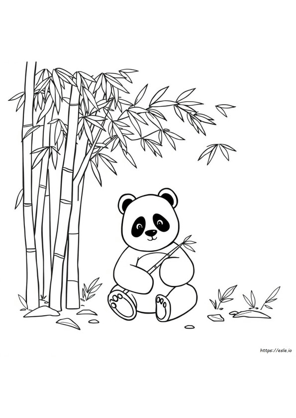 Coloriage Panda