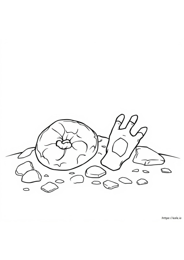 Printable Fossil Coloring Pages