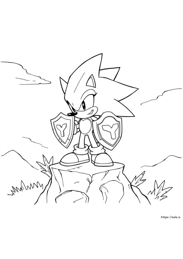 Sonic Prime Coloring Pages