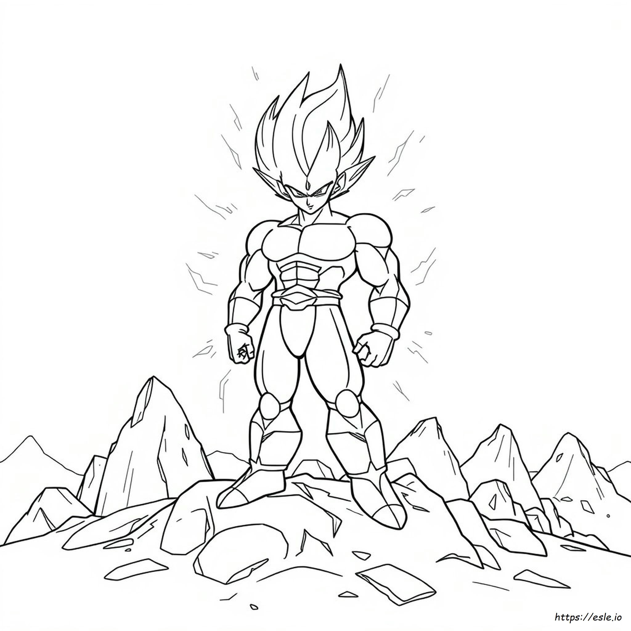 Halaman Mewarnai Dbz Cell