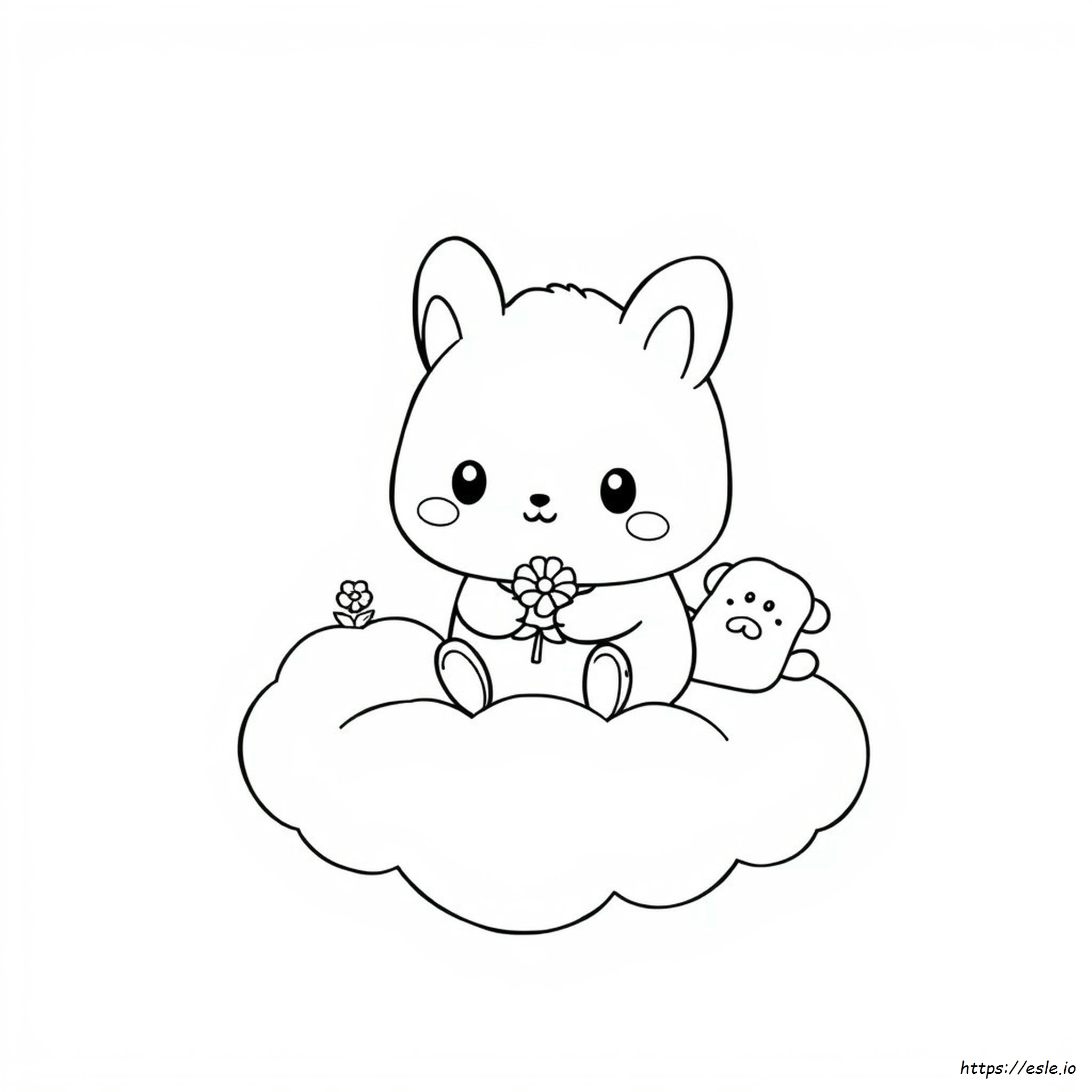 Pompompurin Kawaii Sanrio Kolorowanki
