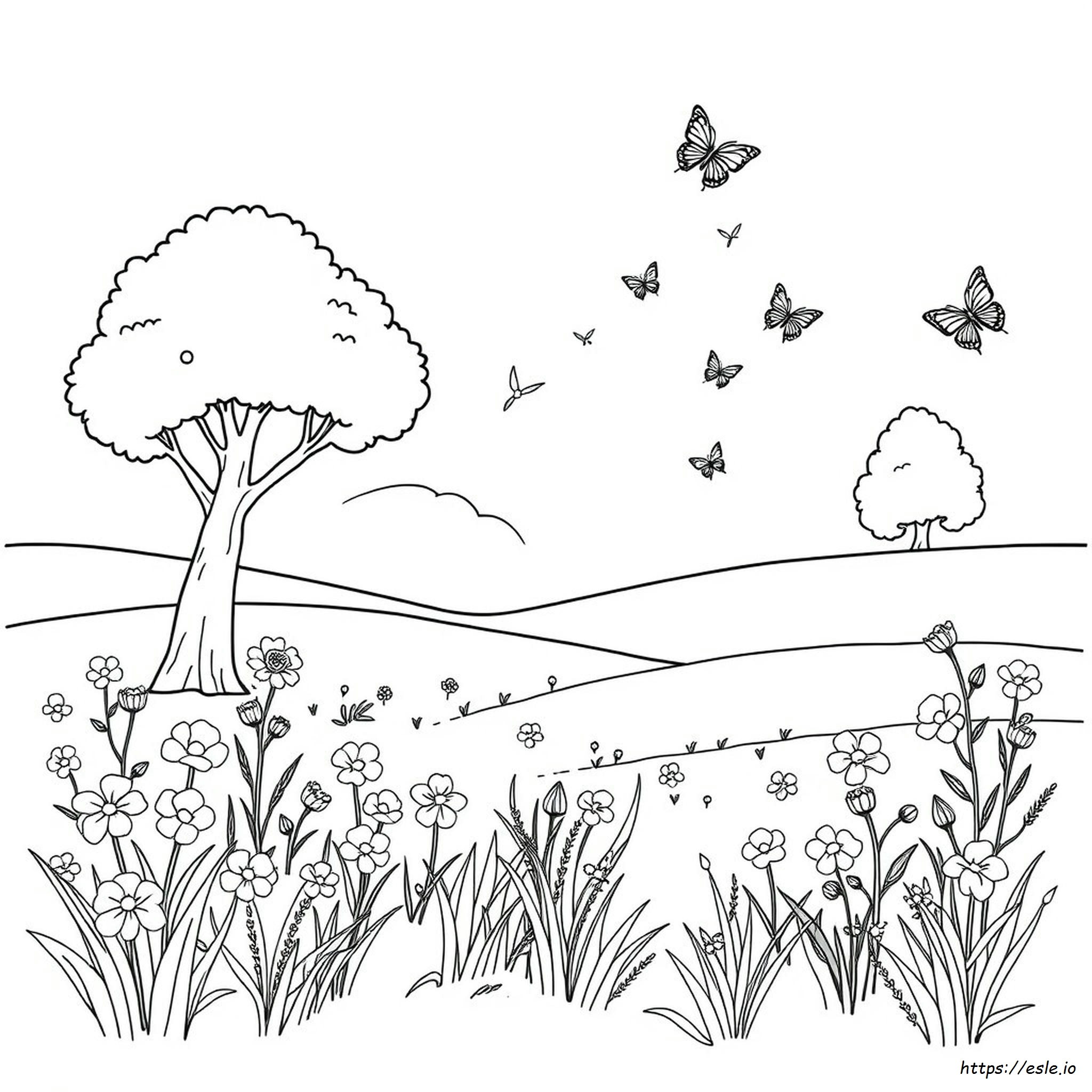 Coloriage Nature À Imprimer