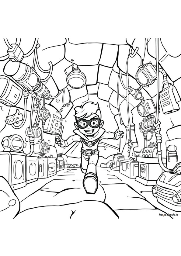Henry Danger Coloring Sheet