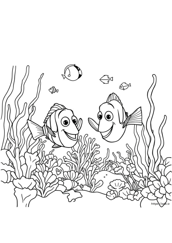 Kolorowanka Gdzie Jest Nemo