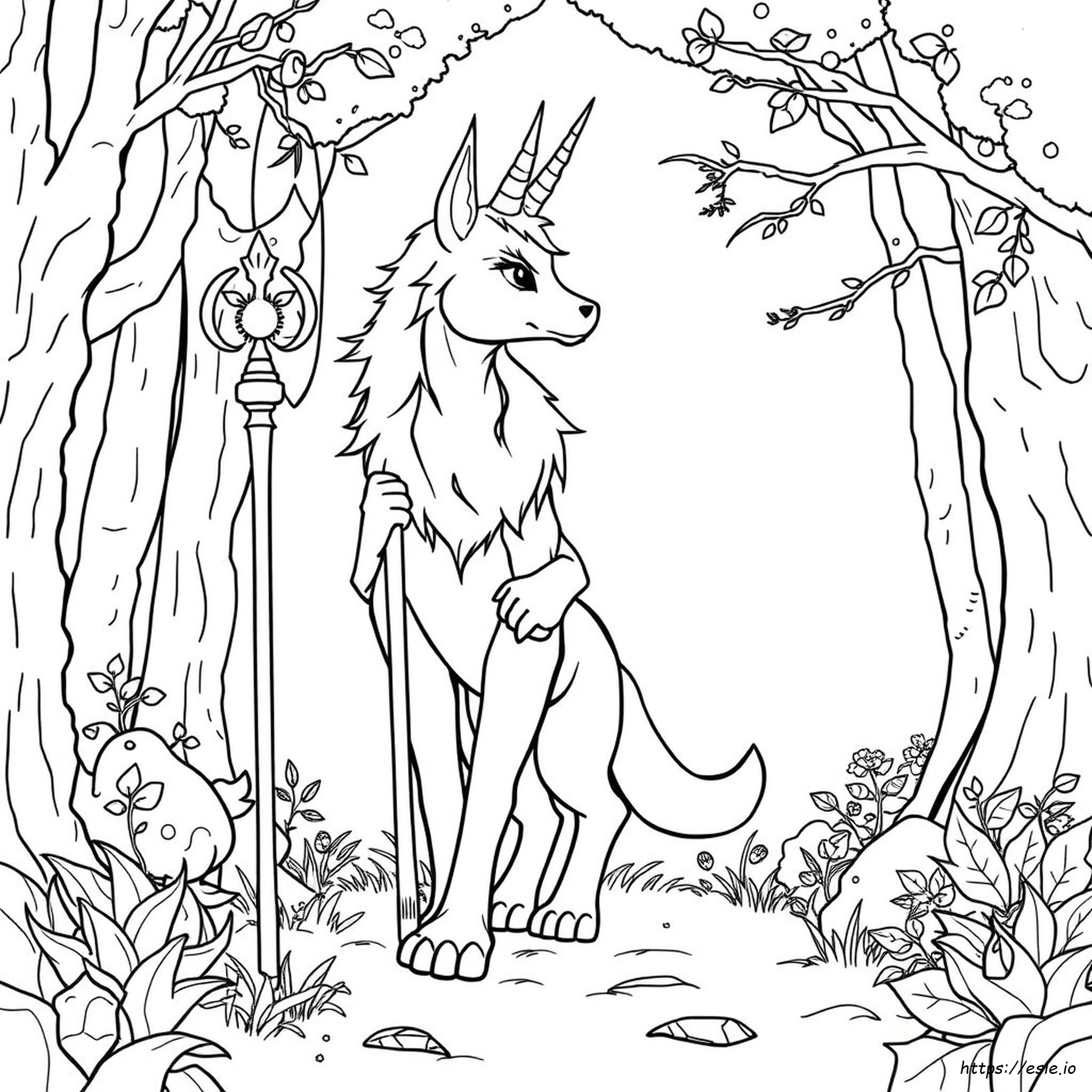 Therianthropy Therian Coloring Pages