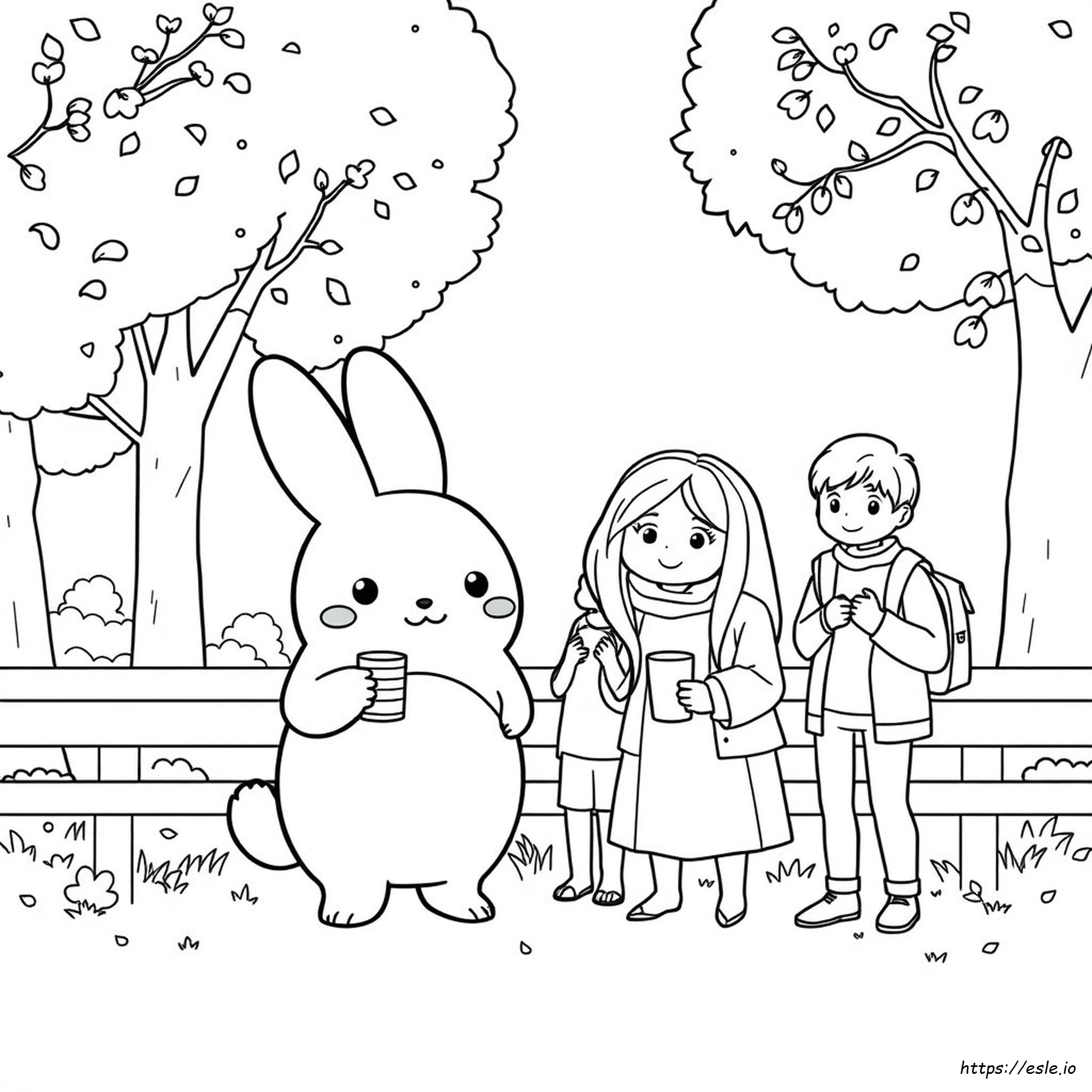 Cinnamoroll Mensch Ausmalbilder