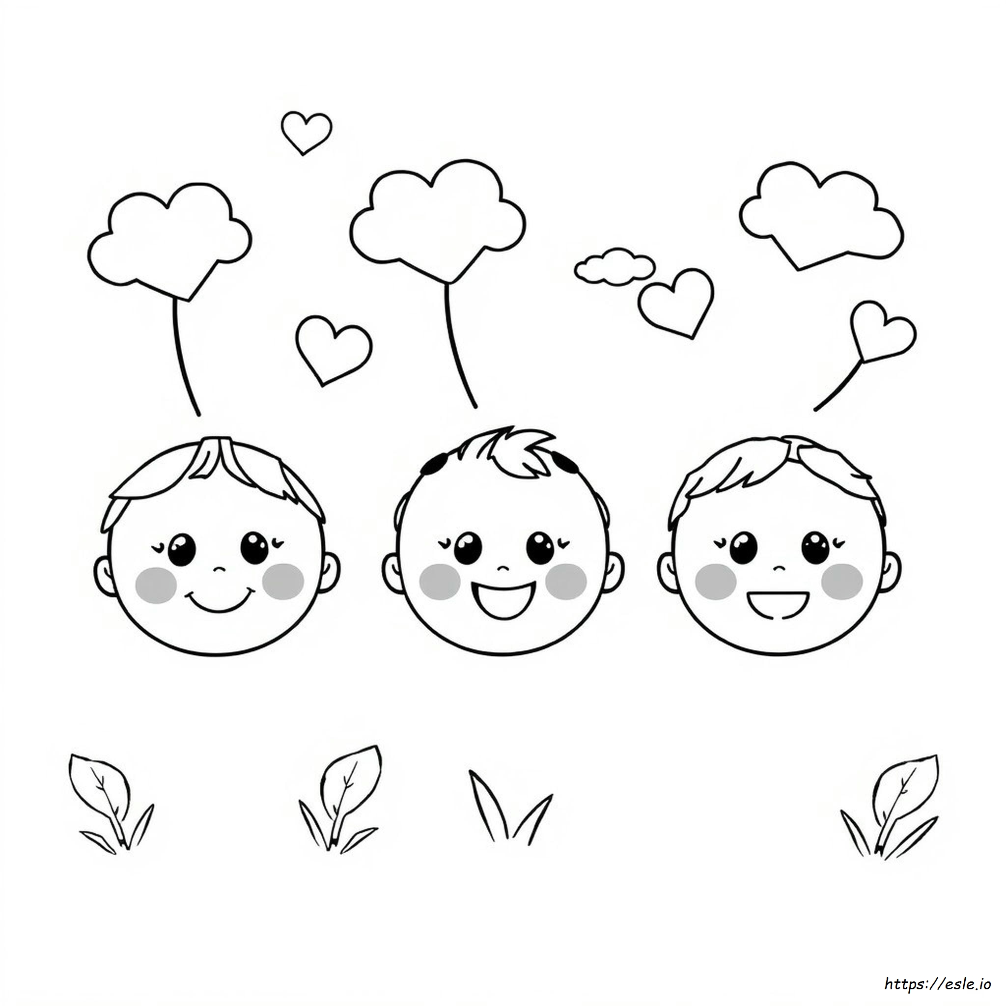 Emotions Coloring Pages Pdf Free