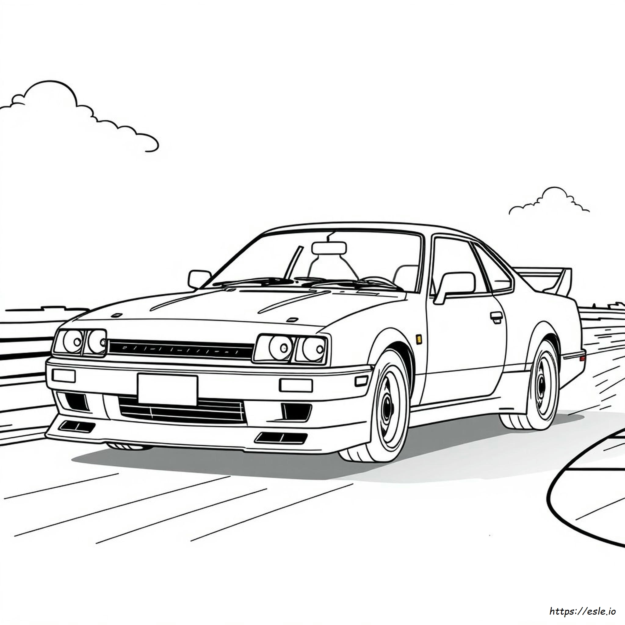 Nissan Silvia Da Colorare