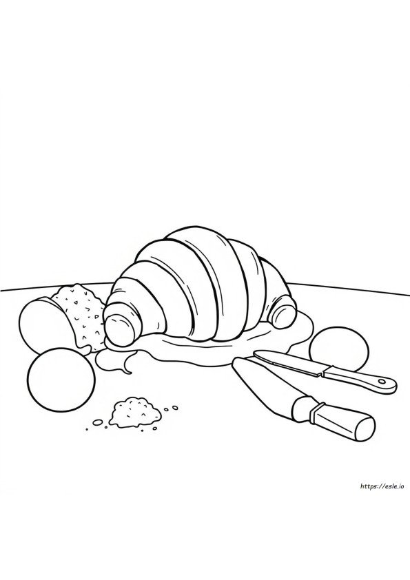 How To Make Colored Croissant