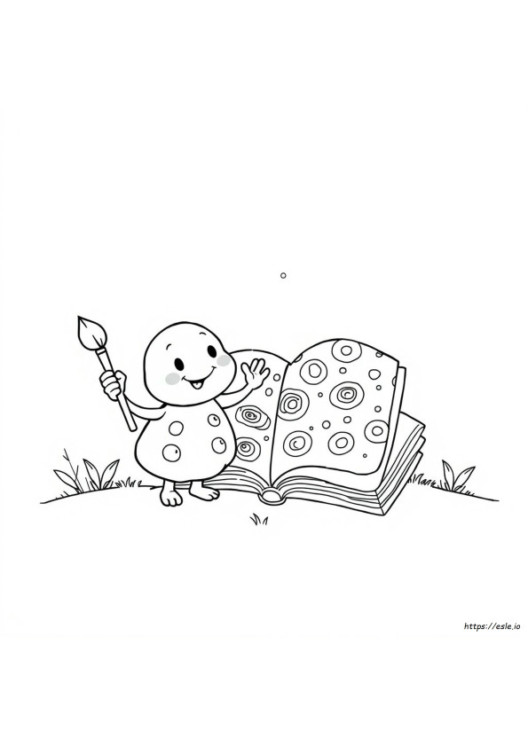 Printable Random Coloring Page