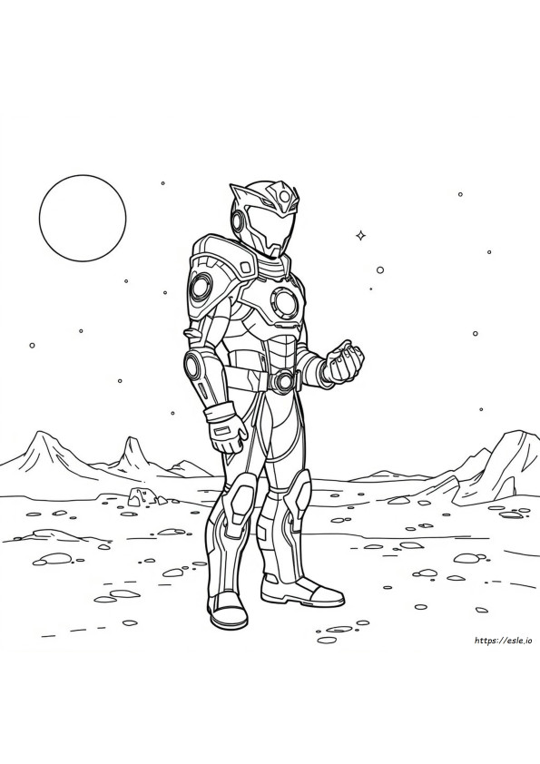 Omnitrix Coloring Pages