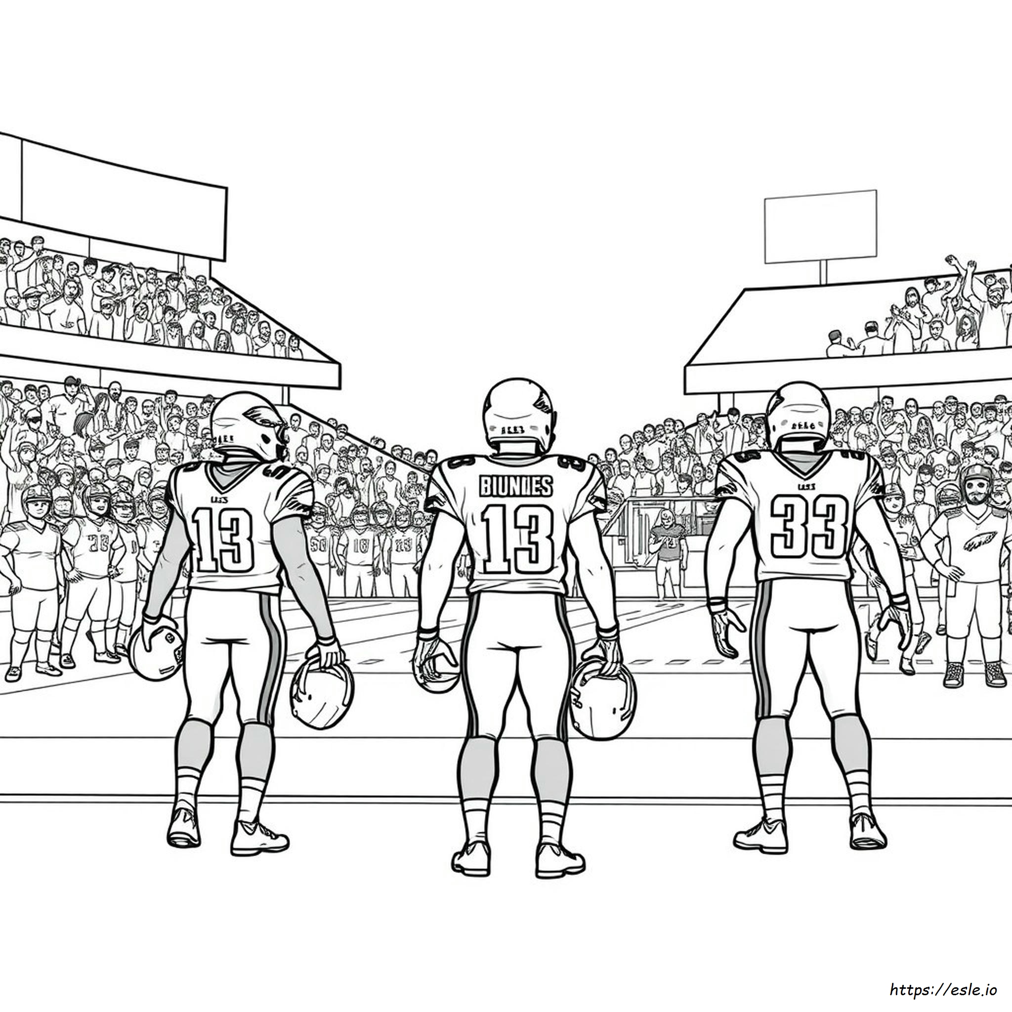 NFL Eagles Coloring Pages Printable