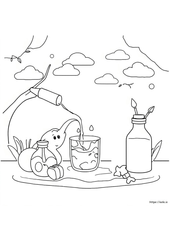 How To Color Oil With Food Coloring