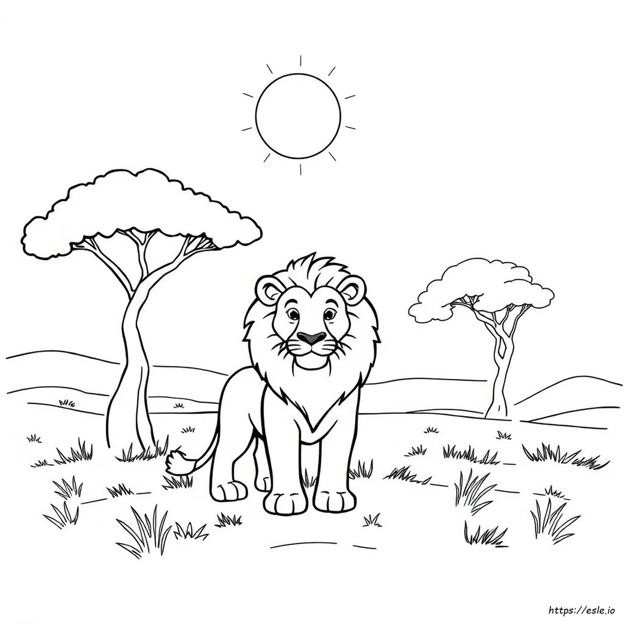 Aslan Boyama Resmi