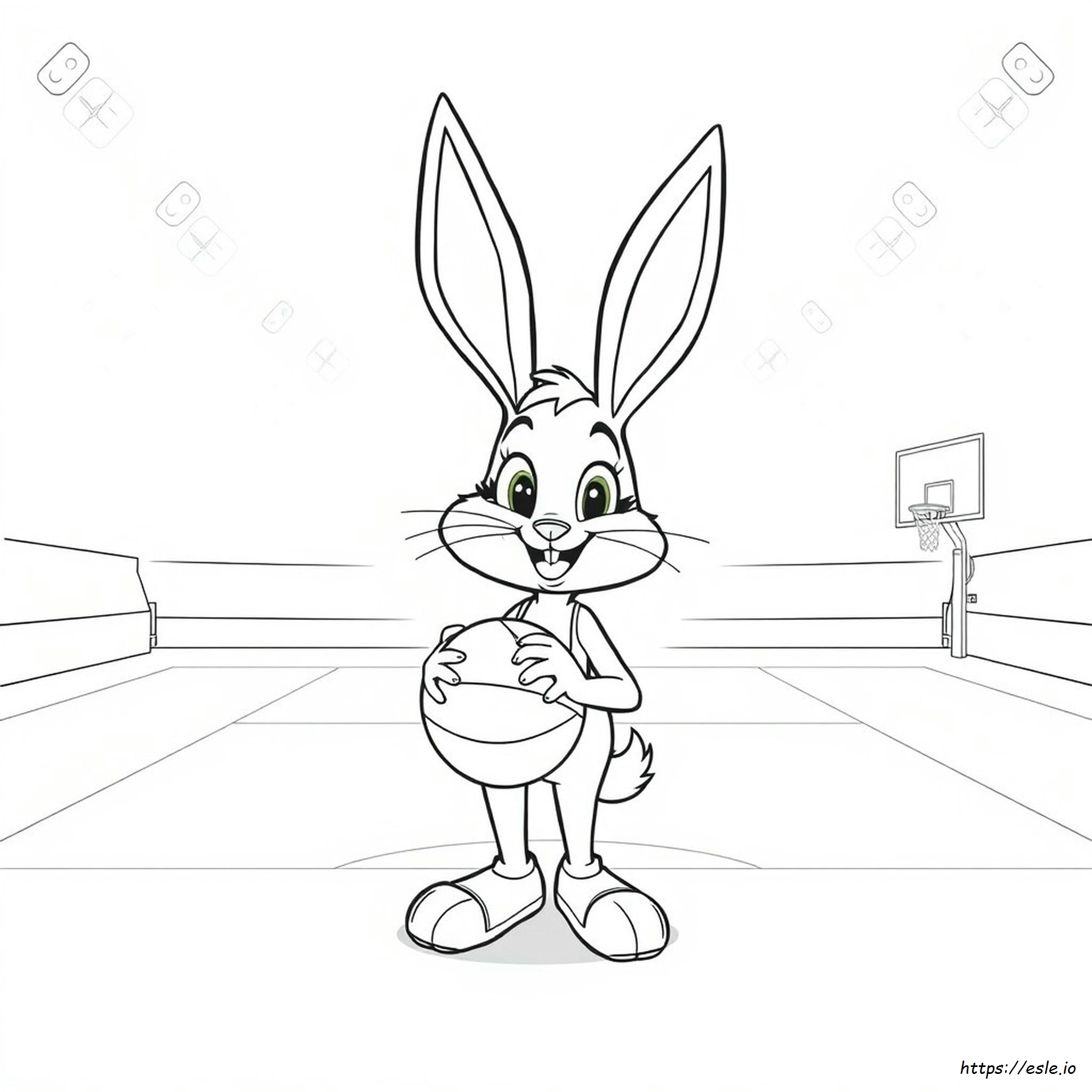 Lola Bunny Da Colorare - Disegno Gratis