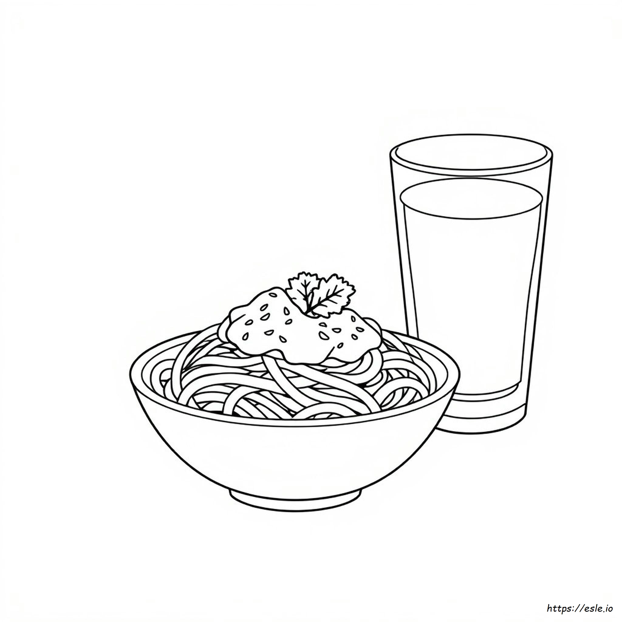 Lembar Mewarnai Makanan