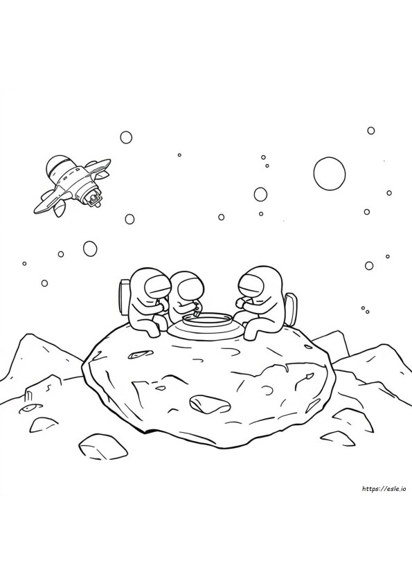 Desenhos Para Colorir Do Among Us