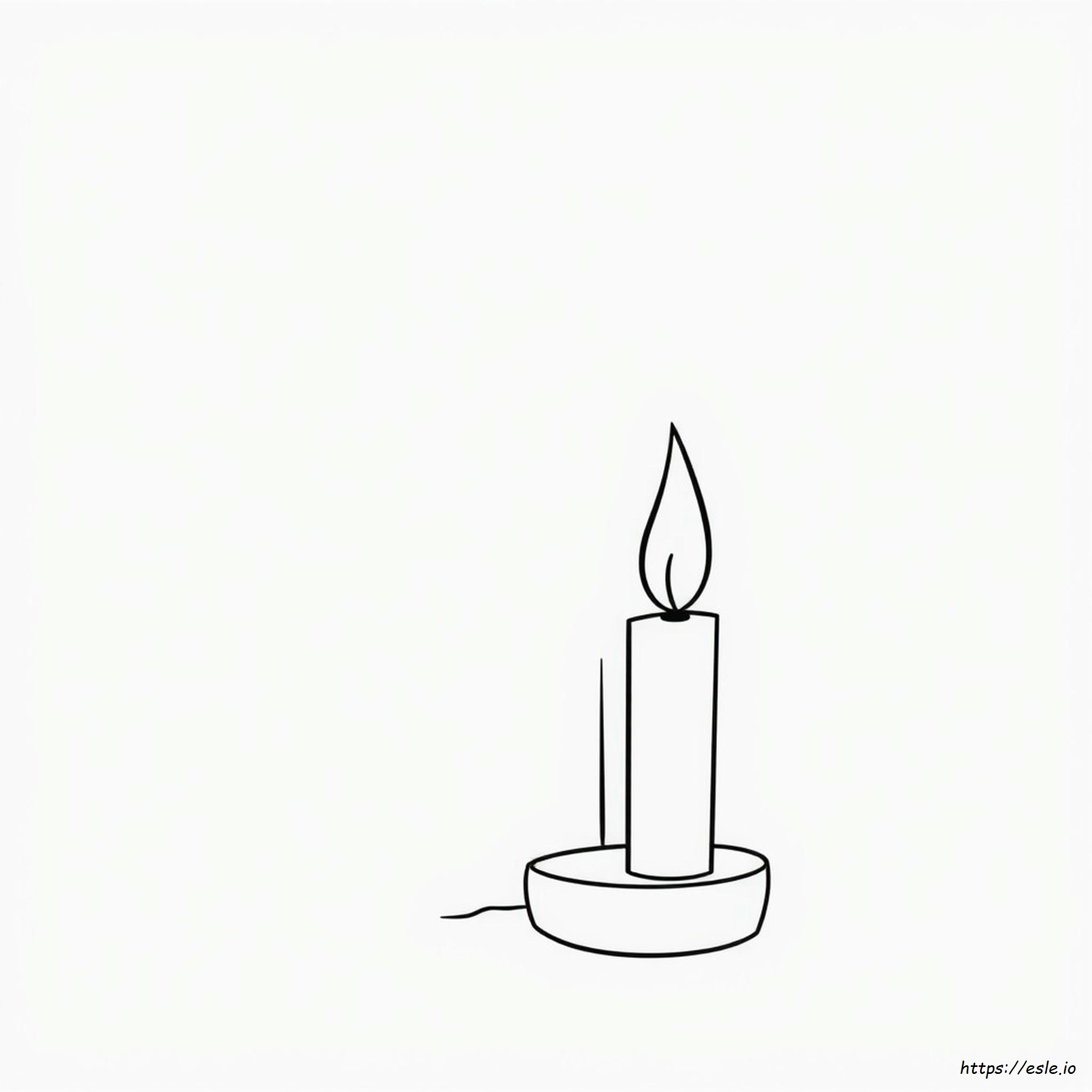 Be The Light Coloring Page